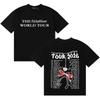 Streetwear Cantante Conan Gray Wishbone World Tour Merch 2026 Hip Hop Magliette Unisexs Moda Donna Manica Corta Girocollo Camicia Casual