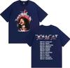 Singer Doja Cat Ma Vie World Tour 2026 Merch Tshirt Men Women Harajuku Streetwear Retro T Shirt High Quality Fashion Casual Top