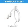 Flexible Split Chargers Cord With Magnetic Connectors For Intelligent Glasses 2 Eyewear 2Devices Charging At Once Power Cord