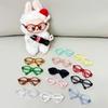 6.5Cm Glasses For 10/15Cm  Labubu Dolls Glasses Cute Plastic Glasses Delicate Workmanship For Dolls Toy Glasses Accessories