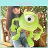 Adorable Green Monster Plush Toy Big-eyed Doll Stuffed Animal Birthday Gift
