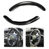 SEAMETAL Carbon Fiber Car Steering Wheel Cover Anti Slip Steering Wheel Protector Cover Durable Wear-resistant
