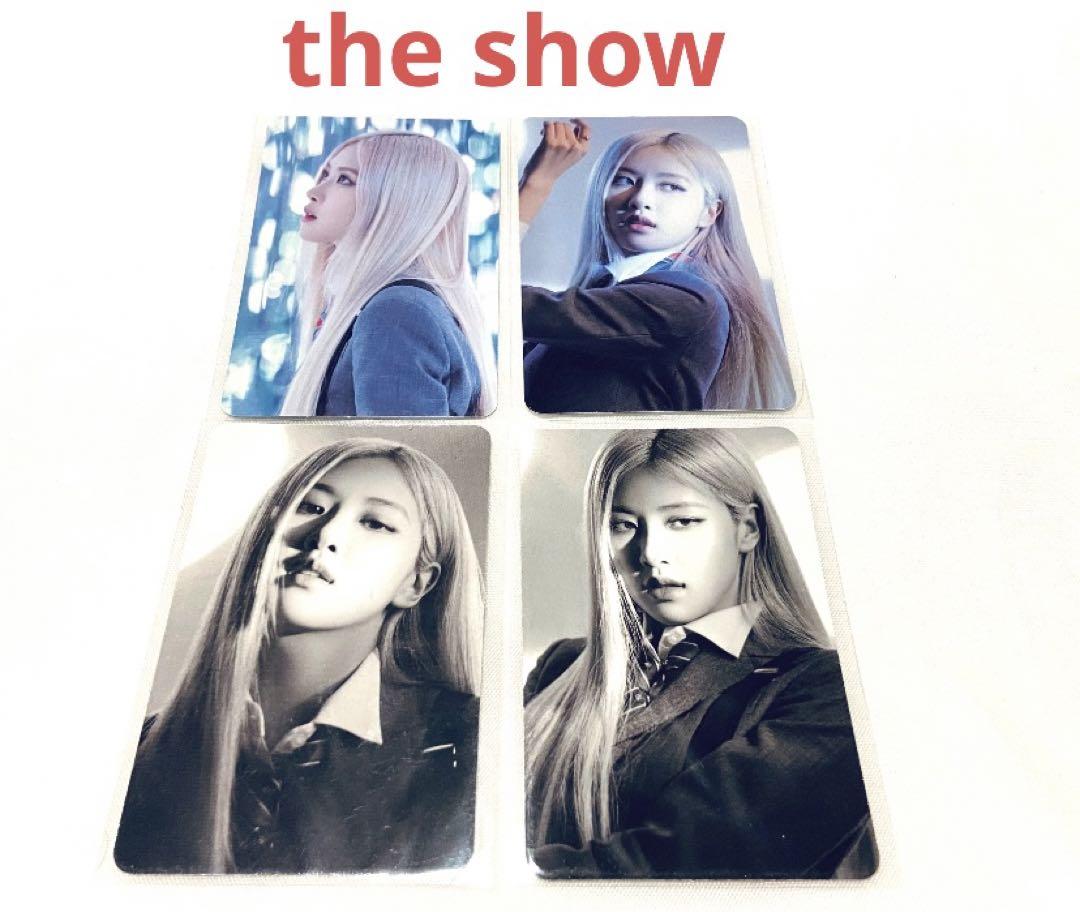 

[USED] Official Blackpink The Show CD Trading Card Rosé