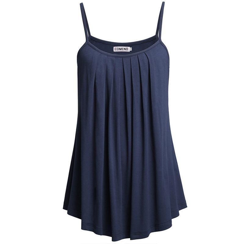 Stilvolles Sommer Damen Off-Shoulder Baumwolle Locker Rückenfreies Camisole für Damen