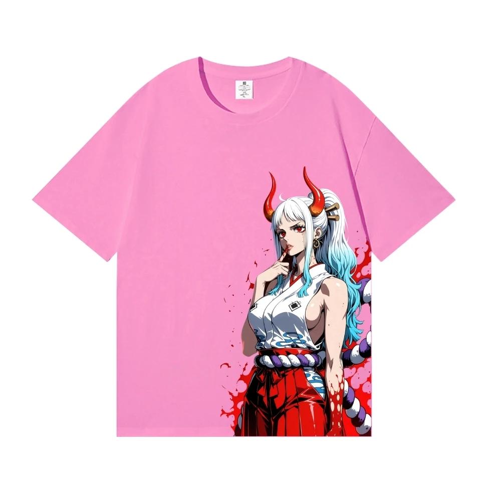 One Piece Yamato Japanese Style Classic Tee High-quality Streetwear Men's Clothing Women Clothing 2026 Summer New T Shirt