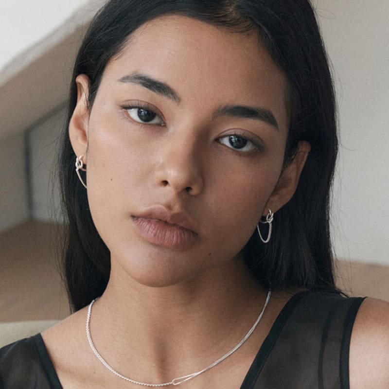 ATTICA bind connect earrings. ebs019