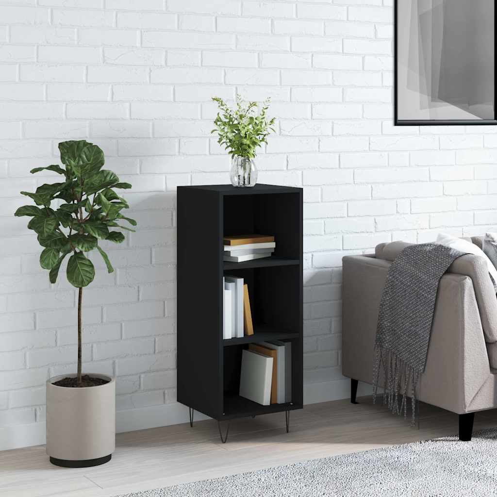 Sideboard Black 34.5 x 32.5 x 90 cm Particleboard