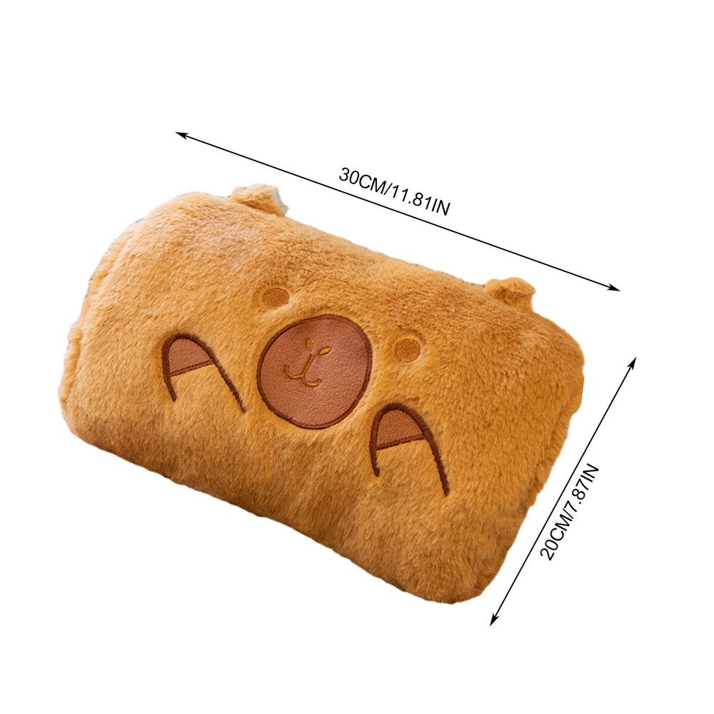 Plush Capybara Hand Warmer Plush Capybara Stuffed Toy Portable Plush Hand Warmer Suitable for Children's Birthday