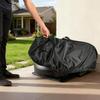 Robotic Lawnmower Cover with Waterproof Fabric and Windproof Elastic Drawstring To Shield Against Harsh Weather Conditions