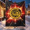 FK BodoGlimt Pattern Blanket for Home Decoration, Bed, Sofa, Car Travel, Camping, Suitable for All Seasons, Birthday Christmas Gift
