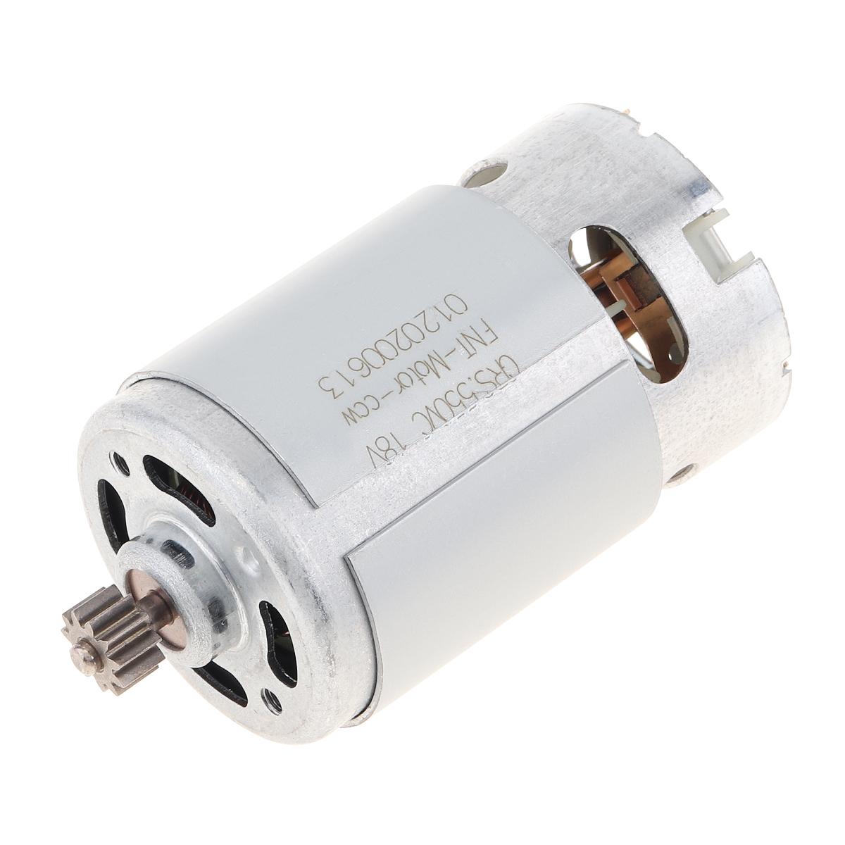 RS550 6V Micromotore Motore, Automatizzato Industria Proprio Motore di Riscaldamento Parti Accessori Motori Ad Alta Velocità per Giocattoli Elettrici Auto Moto con 2 Pezzi Testa Dente [550-20000