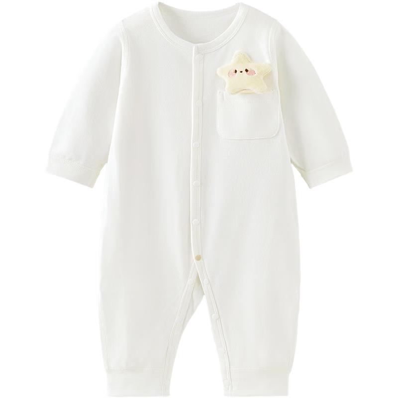 TONGTAI Baby Pure Cotton Long Sleeve Bodysuit