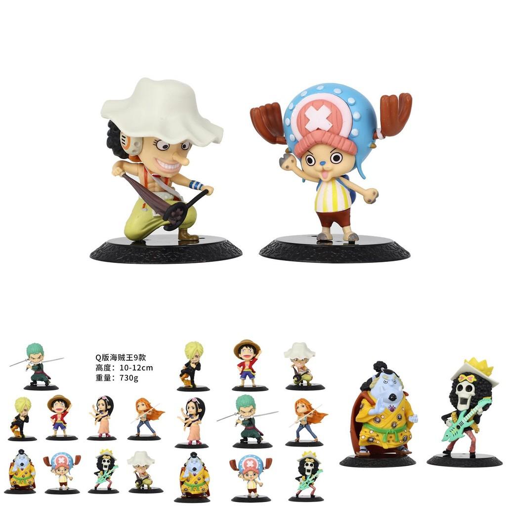 Charmante One Piece Anime Blind Box Sammelfiguren Inklusive Luffy Zoro Nami Ideal Für Tortenaufsätze