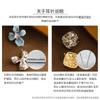 Geometric Glass Crystal Stud Earrings Women Minimalist Chic Statement Jewelry Silver-Plated Copper Post 2025 Fashion
