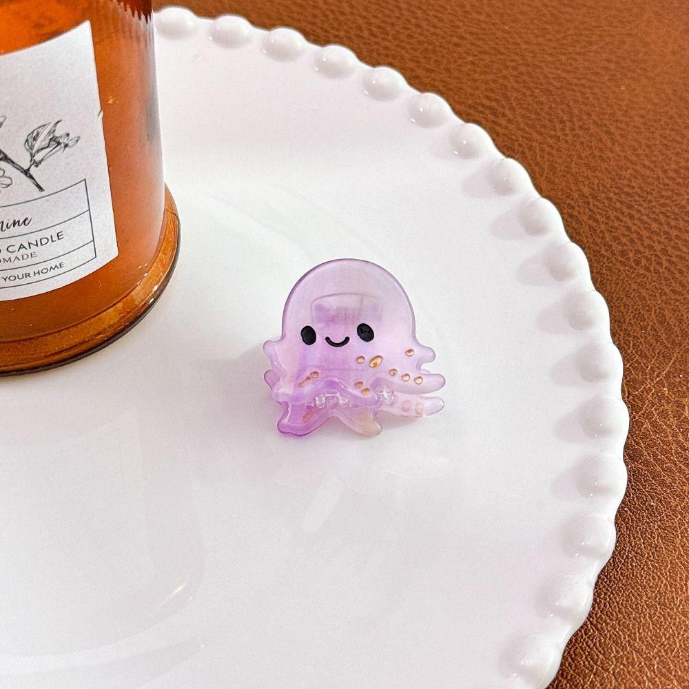 Hair Clip Starfish Hair Claw Acetic Acid Mini Hair Claw Retro Cute Hair Crab Clip  Women