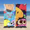 Cartoon S-Lachende F-Freunde-S Handtuch Sport Schnelltrocknend Reise Campingausrüstung Sanddicht Weich Leicht Großes Strandhandtuch