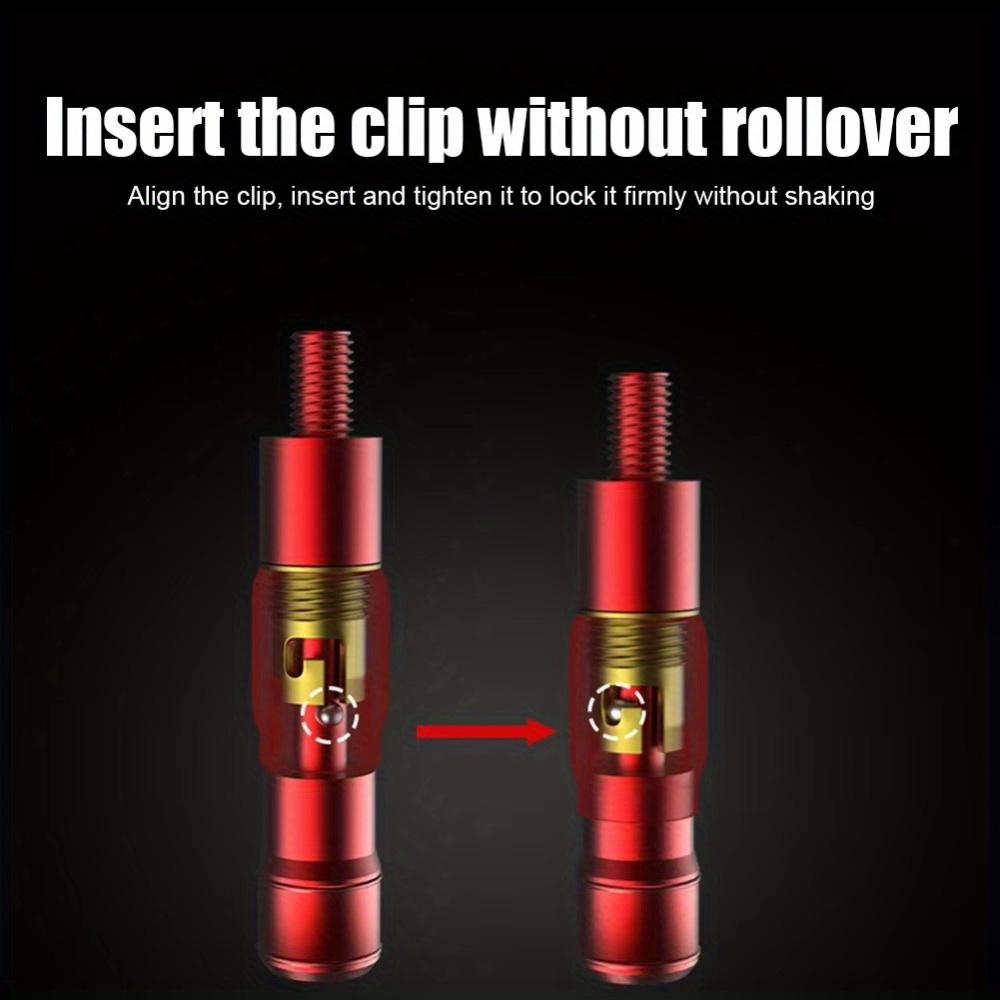 1PC Landing Net Head Adapter Anti-rotation Fish Landing Net Screw Prevent Fish Running Fishing Landing Harpoon Fishing Accessories