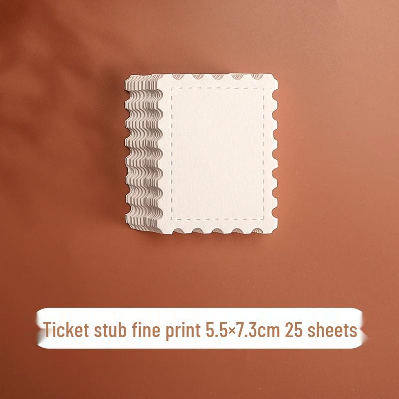 Yuanhao Cotton Pulp Watercolor Paper Stamp for Journals, Postcards, and Bookmarks - 300g