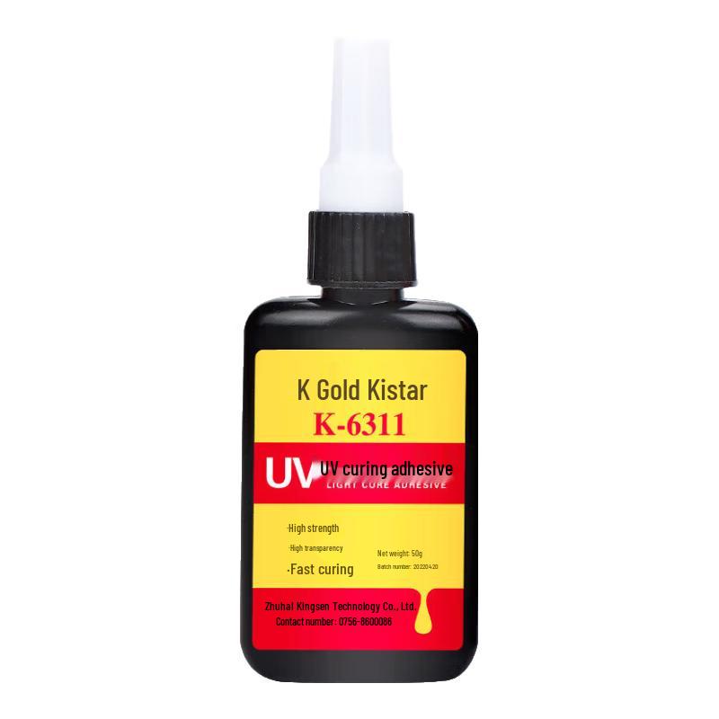 Kingstar K-6311 UV Curing Adhesive for Glass & Metal