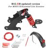 Red V2 Rear Suspension with Mudguard for Xiaomi Pro and Pro2 Scooter Rear Shock Absorber for Scooter Rear Spring Shock Absorber