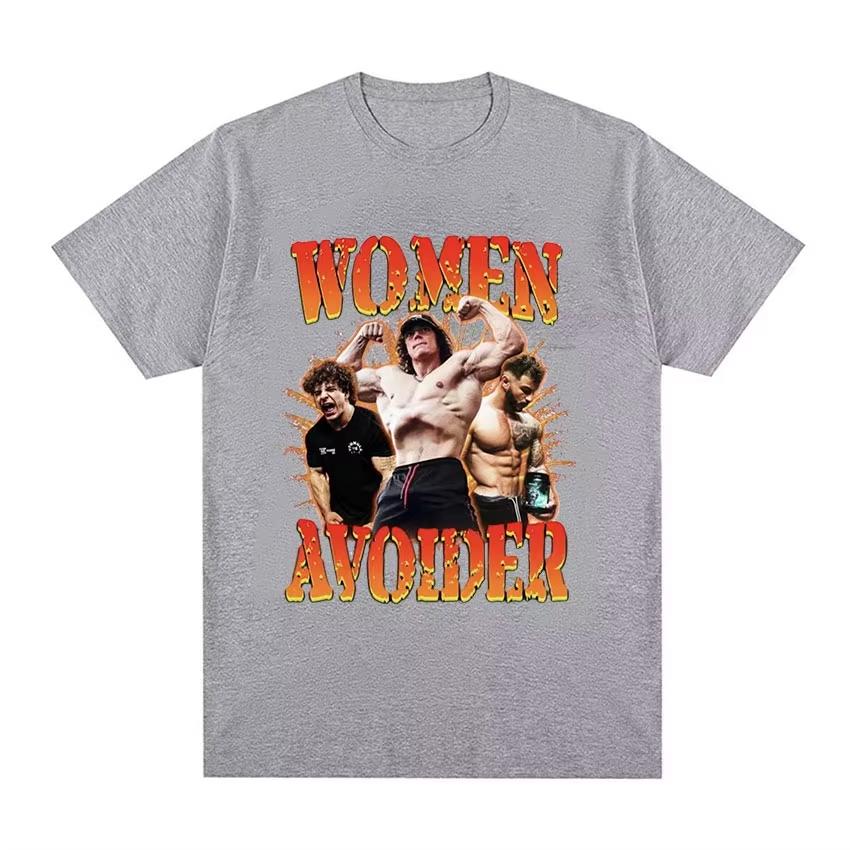 Certyfikowane Męskie Damskie Unikający Sam Sulek Tren Bliźniaki Śmieszny Mem Siłownia T-Shirty Moda Fitness Oversize Bawełniany T-Shirt Unisex Casualowy Top