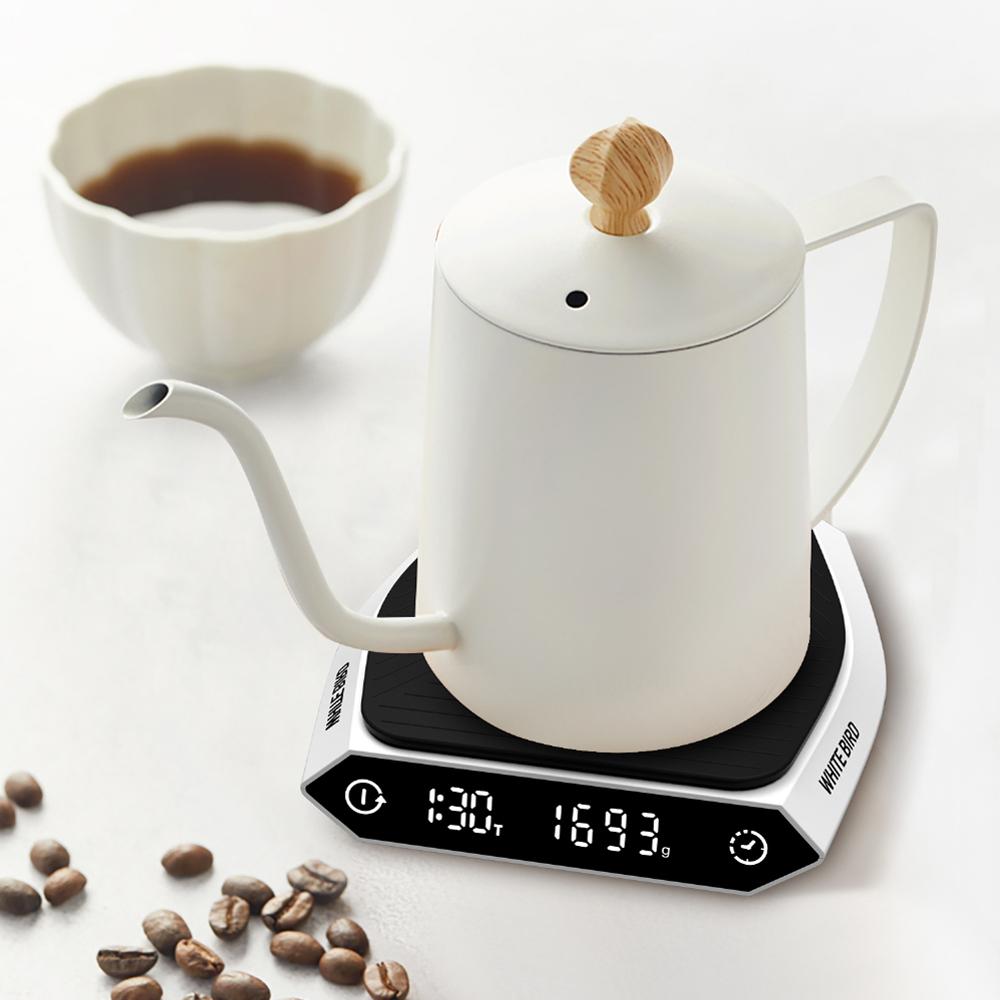 High Precision Coffee Scale Electronic Hand Drip Coffee Scale LCD Display Food Kitchen Scale Balance Digital Scale With Timer