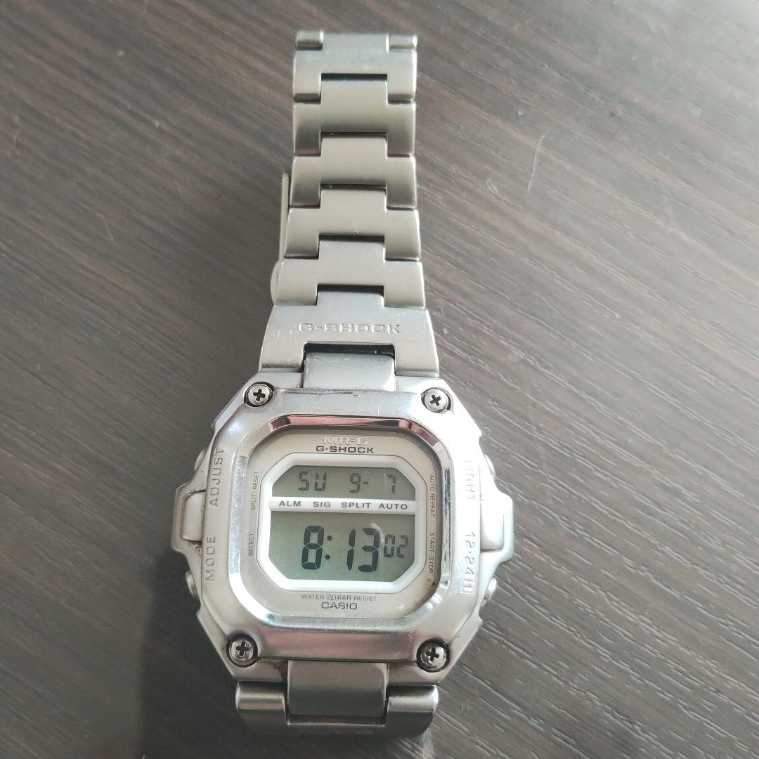 

[Б/У] CASIO G-SHOCK MR-G Серебряные часы