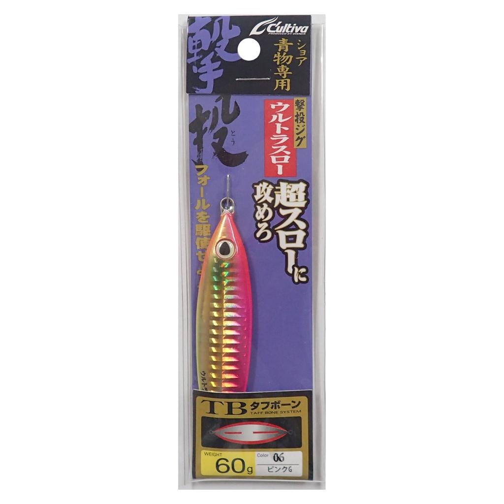 OWNER Metal Jig Lure GJUS60 Shooting Jig Ultra Slow 60g Pink G #6