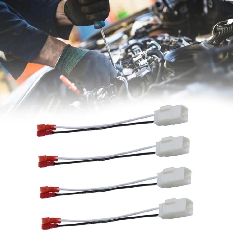 Automotive Speaker Connector Cable Wiring Connector Kit, for 1500 2500 3500 Car Stereos Enhancements Sturdy Construction