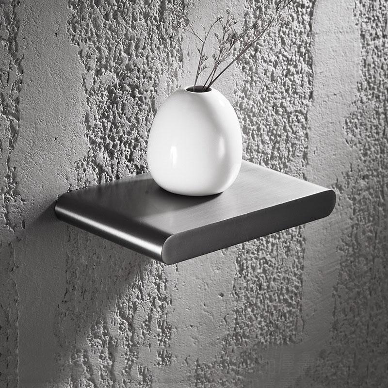 Gray Brass Bathroom Paper Towel Holder Wall Mounted Roll Holder Home Toilet Paper Holder Cell Phone Holder Bathroom Accessories