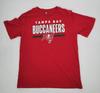 Tampa Bay Buccaneers Großes Fanatics T-Shirt Lässig Fußball NFL Fanbekleidung Team