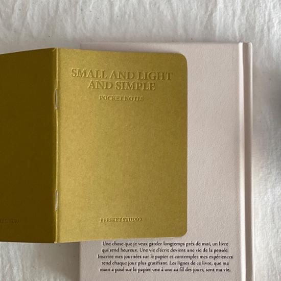 Biscuit Studio Pocket Note - Line (6 culoare), o expresie populară în Coreea