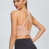 Women S Plus Size High Impact Sports Bra Cross Back Shockproof Yoga Running Vest