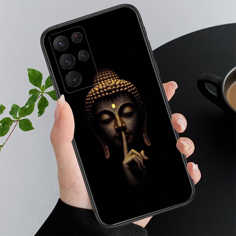 Buddha Art Design Funda Phone Case For Samsung Galaxy S26 S25 S24 S23 S22 Ultra S23 S22 S25 Plus S24 FE S26Edge