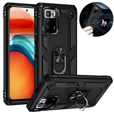 Per Xiaomi POCO F2 M3 M4 PRO 5G Custodia Antiurto Armatura Auto Supporto Magnetico Anello Custodia per Telefono per Poco X2 X3 GT F3 Cover Posteriore