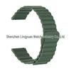 Huawei GT5 & Samsung Two-Tone Silicone Magnetic Loop Watch Strap (16mm/18mm)