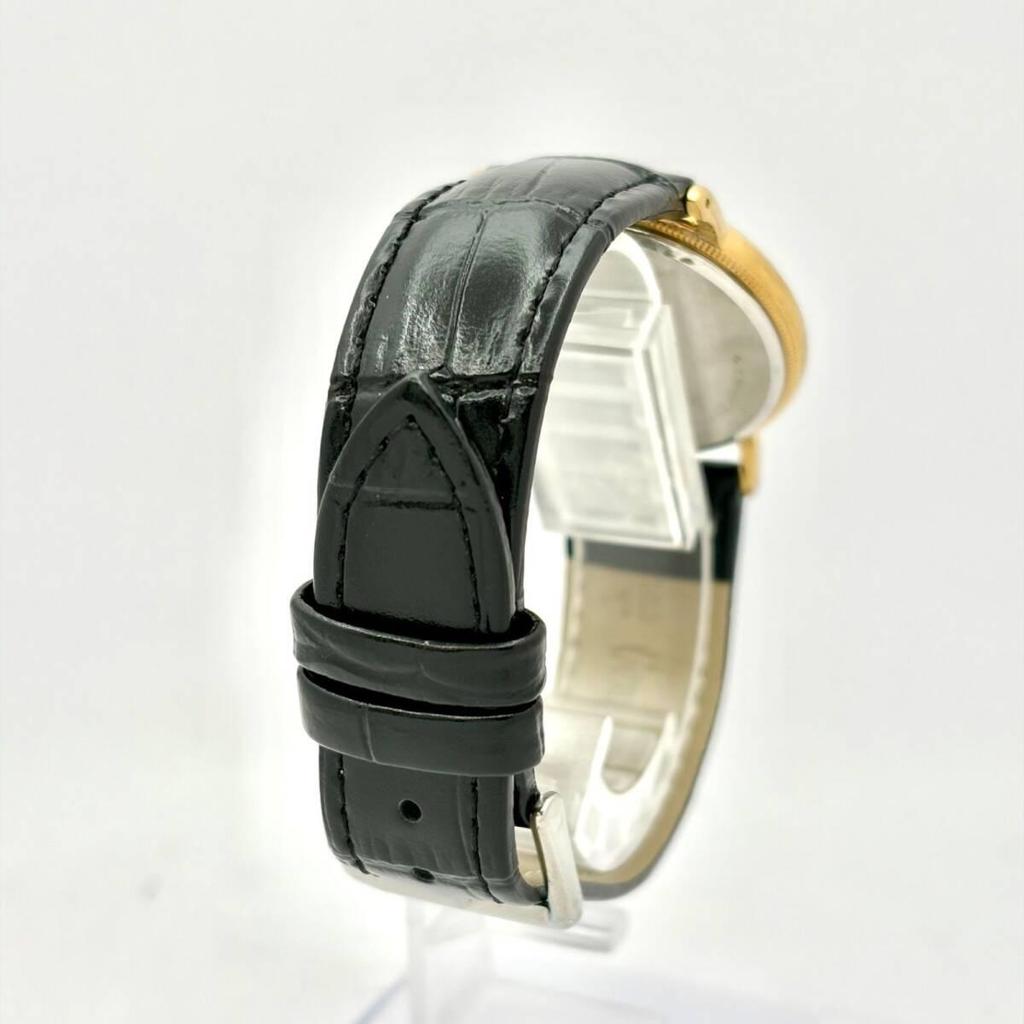 Used [New battery] SEIKO THE LEAGUE Roman Men's Watch Gold 5P31-7A40 700443 New Belt