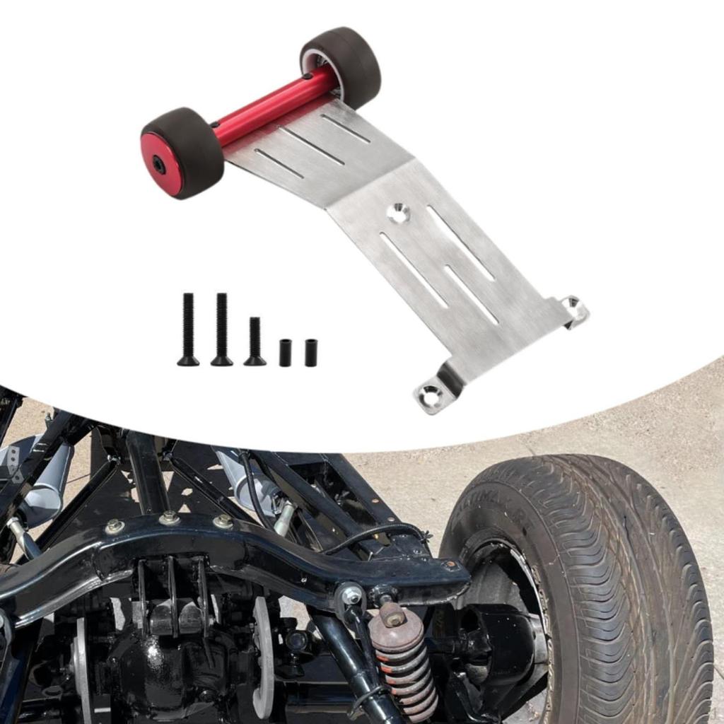 Metal Wheelie Bar Easy Installation Replaces 1/16 RC Car Heads for Mini 4x4