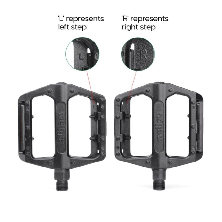 Mountain Road Bike Pedals Alloy Lightweight Bike Pedals Non-Slip Bicycles Pedals