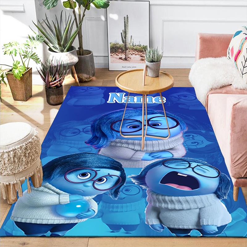 Custom 1Pc Emotions Inside Out Journey Rug Office Carpet Indoor Outdoor Entrance Doormat Nonslip Soft And Comfortable Living Room D91683