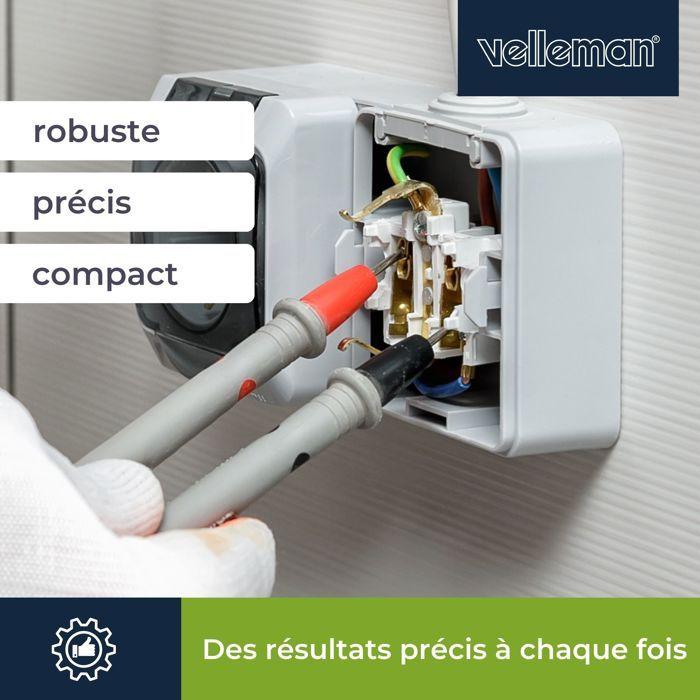 Multimètre Numérique Industriel Antichoc À Valeur Efficace Vraie - Cat