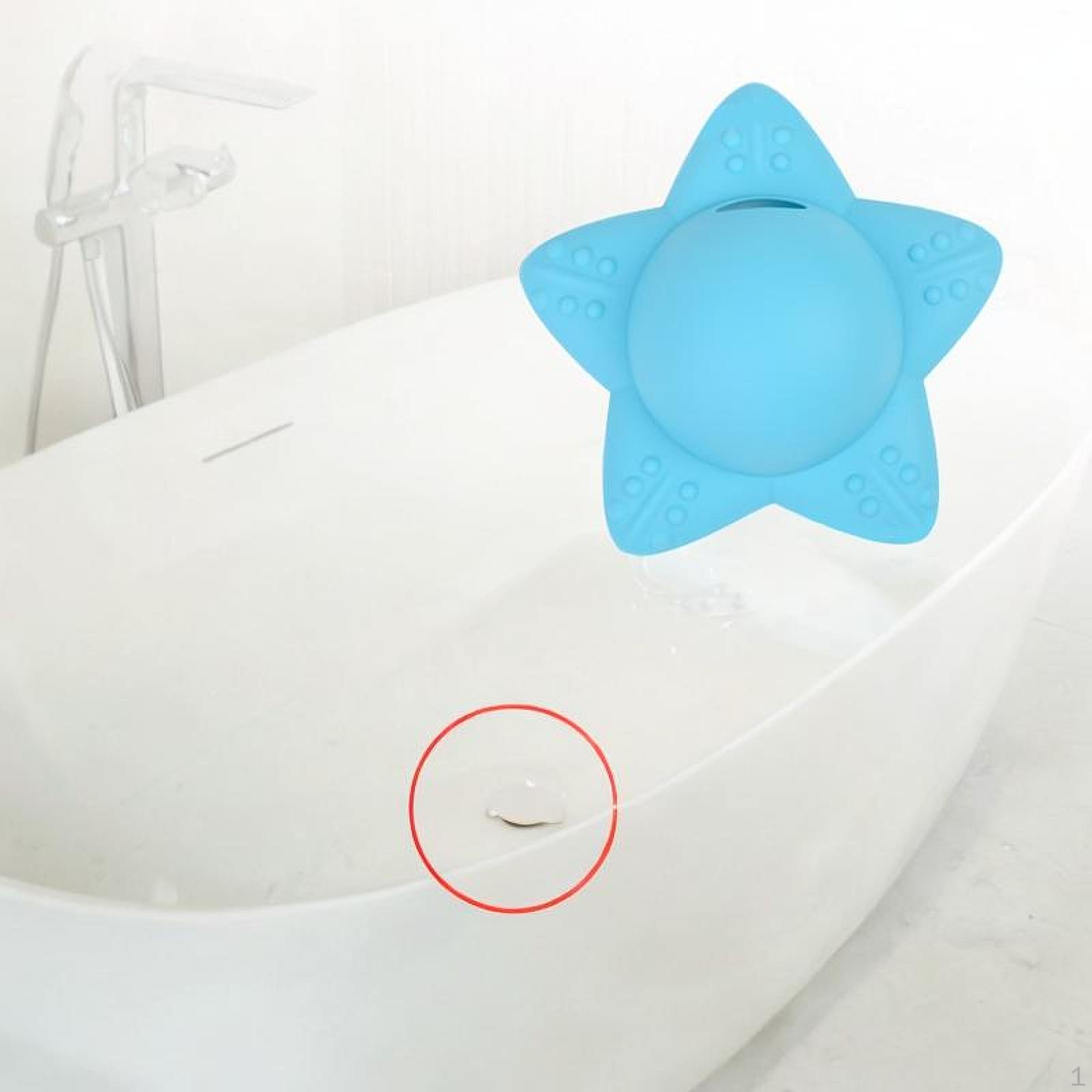 

Крышка для слива перелива в ванной, заглушка для ванны, простая в использовании, симпатичная заглушка для сита для ванной комнаты синий