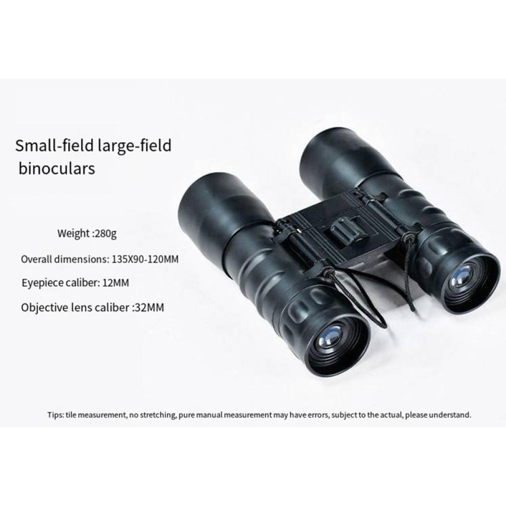 Tragbares 12x32-Teleskop-Fernglas mit wasserdichter Funktion für den täglichen Gebrauch. Hochwertige Campingausrüstung für die Vogelbeobachtung