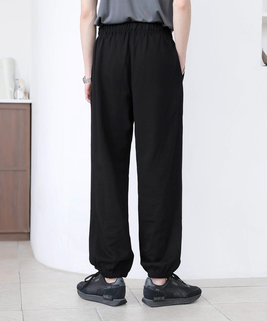 Jikeulib Elastic Waist Wide Jogger Training Sweatpants