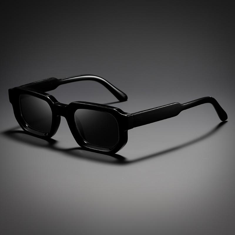 Men Vintage Rectangle Sunglasses Retro UV400 Protection Luxury Brand Design Fashion Shades for Women Goggles