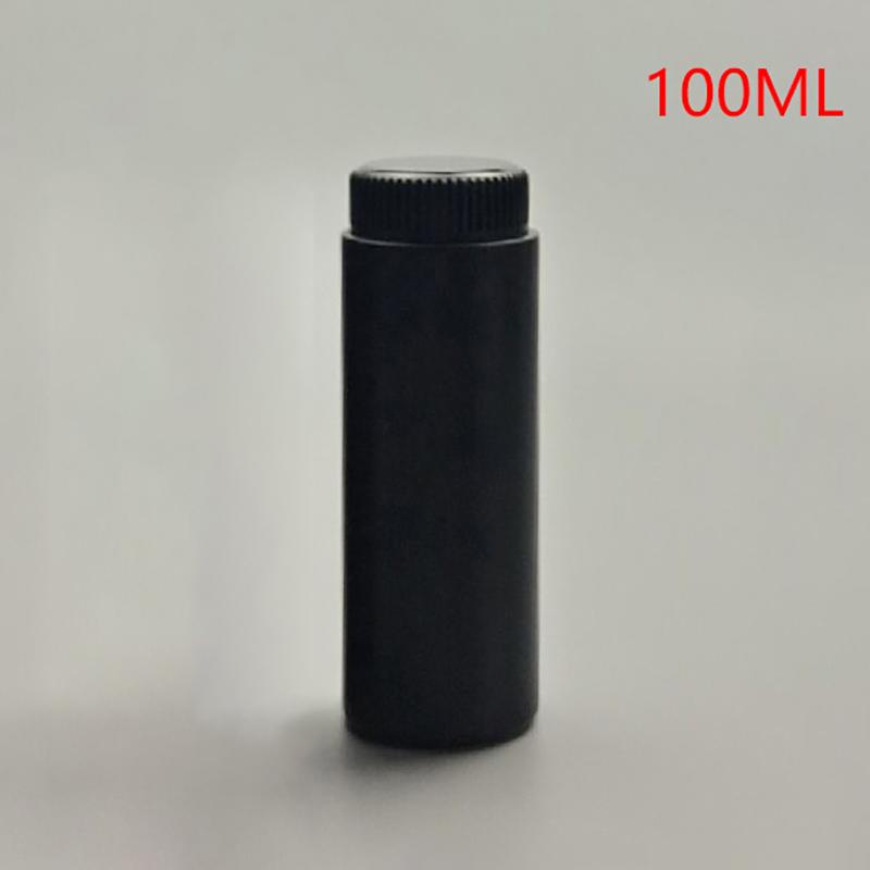 1PC 100ML/150ML Black Talcum Powder Bottle Refillable Cosmetic Powder Dispenser Plastic Powder Container Empty Pots Bottles