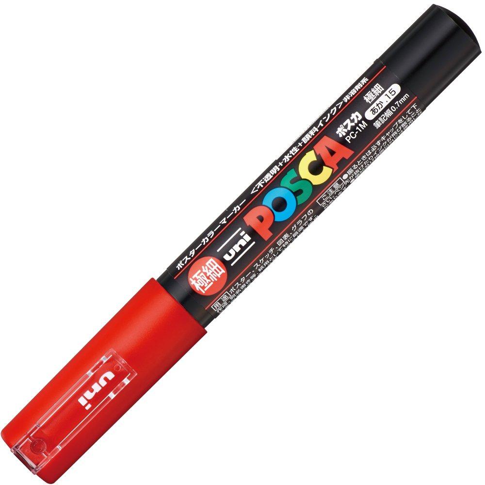 

Mitsubishi Pencil Water-based Pen Posca Extra Fine PC1M.15 Red 10 Pieces
