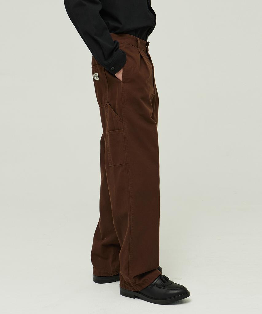 MAGOODGAN Farburn 4404 Cotton Carpenter Brown Pants
