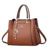 New Macaron Fashionable Handbag High-Precision Multi-Layer Large Capacity Shoulder Bag Light Luxury Tote Crossbody Bag