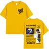 Alvaro Diaz Sayonara Album Graphic T Shirts Unisexs Clothing Hip Hop Fashion Oversized Short Sleeve Tshirt Casual Cotton Tshirts